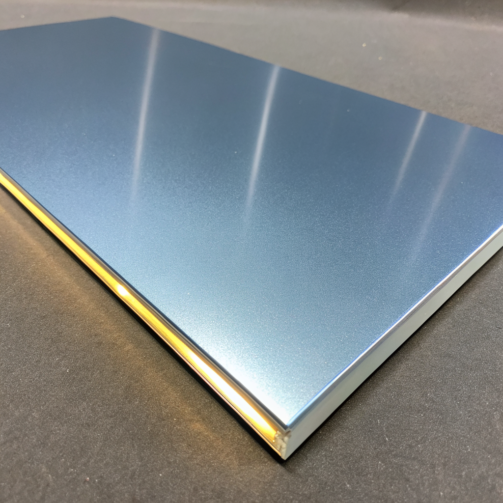 Close up of flawless metallic finish